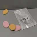 4 Pcs Make up Sponges Flat Oval Cushion Foundation Puff Sponge Make Up Applicator for Blending Eye Foundation Blush Application, Dry and Wet