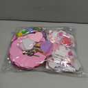 Valentine's Day Foam Heart Craft Kits Valentine Heart Ornaments Decorations 12 Sets Hearts Wreath DIY Crafts Kit Assorted Heart Foam Stickers Pom-poms Googly Eyes for Gift Exchange Activities