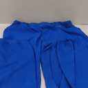 Cherokee Scrubs for Women Mid Rise Straight Leg Scrub Pants For Women Pull-on Bottoms with 6 Pockets & 360 Stretch - CK002 (X-Large Tall, Galaxy Blue)