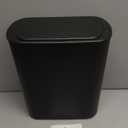 Cesun Motion Sensor Trash Can, 5 Gallon Automatic Bathroom Garbage Can with Lid, Touchless Smart Plastic Slim Wastebasket for Bathroom, Office, rv, Bedroom, Living Room, Black