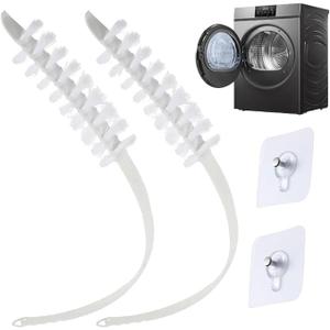 Portable Drum Washing Machine Cleaning Brush for Slot and Flat Surfaces - No-Remove Design (4 Pcs)