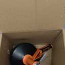 Drain Auger, Clog Remover with Drill Adapter, 25 Feet Flexible Plumbing Snake Use Manually or Powered for Kitchen, Bathroom and Shower Sink, Comes with Gloves (orange)