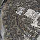 Mohawk Home Entryway Door Mat 2' X 3' All Weather Outdoor Non Slip Recycled Rubber Doormat, Natural Spirit Light Brown