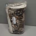 Pack of 2 Vintage Floral Throw Pillow Covers 18x18 Boho Farmhouse Accents Chenille Square Decorative Pillow Cases for Living Room Couch Bed Home Decor, Dark Brown