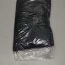 AMOAMI Upgraded Waffle Bath Mat, Super Absorbent Non Slip Bath Mats for Bathroom Floor, Machine Washable Bathroom Rugs with Tassels, Rubber Backed Bathroom Mats, Ultra Soft, 17" x 24", Black