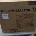 EUHOMY 12 Volt Refrigerator, 53QT(50L) Electric Cooler, Portable Freezer 12V/24V DC 100-240V AC, 12V Fridge -4~68, 12V Cooler with Wheels & 2 Baskets for Travel,Camping,Truck,Boat, 53 quarts