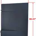 Rear Fairing Panel Left Side Fit For Freightliner Cascadia 2008-2020 Black Plastic