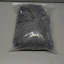 Peomeise Stretch Spandex Folding Chair Cover for Wedding Party Dining Banquet Event (Grey,6pcs)