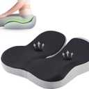 Seat Cushion,Office Chair Memory Cushion, Ergonomic Design, Relieve Sciatica and Long-Term Sitting Pain, Suitable for desks, car Seats, Games, wheelchairs (Black)