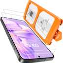TOCOL for Samsung Galaxy S26 Screen Protector Military Grade Shatterproof HD Tempered Glass Easy Installation Case Friendly 2 Packs
