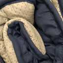 Coldwind Dog Crate Pad(23"x 36"),Washable Crate Mat with Anti-Slip Bottom, Dog Mats for Sleeping, Breathable Kennel Pad,Dark Colored to Hide Stains, Large (23" x 36"), Navy, 1