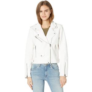 [BLANKNYC] Women's Moto Jacket (White, XS)