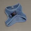 Best Pet Supplies Voyager Step-in Air Harness - All Weather Mesh, Reflective, No Pull Harness for Dogs, Cats - Secure with Hook & Loop Fastener, Buckle, Double D-Rings - Baby Blue, M, Chest: 16 - 18"