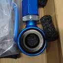 KSP Rear Camber Arm for 370Z G35 G37 Q40, Adjustable Toe -2.00 to +2.00 Camber -3.00 to +3.00 Lower Suspesnion Arm, Rear Lower Control Arm Blue 2PCS