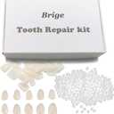 Tooth Repair kit for Filling The Missing Broken Tooth and Gaps-Moldable Fake Teeth and Thermal Beads Replacement Kit for Women and Men