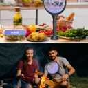 YISSVIC Electric Fly Swatter 4000V Bug Zapper Racket Dual Modes Mosquito Killer with Purple Mosquito Light Rechargeable for Indoor Home Office Backyard Patio Camping (Black-1 Pack)