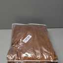 Dreaming Casa Gold Brown Room Darkening Curtains for Living Room Thermal Insulated Rod Pocket Back Tab Window Curtain for Bedroom 2 Panels 52" W x 84" L