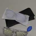 livho High Tech Blue Light Glasses - Advanced Blue Light Blocking Computer Glasses - Screen Fatigue & UV Protection (*B1 Light Black+clear)