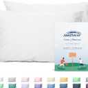 Sunflower King Pillowcases Set of 2, 100% Cotton King Pillow Cases 2, 20×40 inches Bright White, Soft and Breathable