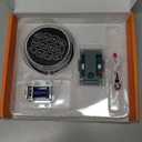 Gun Safe Replacement Lock Chrome Digital Keypad Electronic Lock, Solenoid Safe Lock Mechanism, 14 Pin DIY Safe Lock