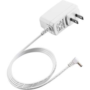 6V AC Adapter for Omron Blood Pressure Monitor Hem-ADPTW5, USA UL Listed Extra Long 6.6 Ft Cord Healthcare 5 7 10 Series BP5100 BP5250 BP5450 Charger Replacement Power Supply Cord, White