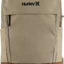 Hurley Mens Classic Backpack, Khaki, One Size