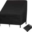 Uranshin Outdoor Patio Furniture Covers - Waterproof Rocking & Lounge Chairs, 210D, 37.8"W x 30.7" D x 28.74" H