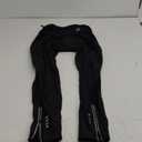 Women's Cycling Pants 3D Padded Compression Tight, Long Bike Bicycle Pants with Wide Waistband (Large, All Black)
