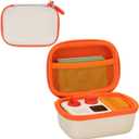 2 x Storage Case for Yoto Mini Player Kids Audio & Music Player, Portable Yoto Card Holder Case (beige)