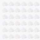 FINGERINSPIRE 50 Pcs Acrylic Drink Tags Cloud Shape Party Drink Marker 1.8x1.2 inch White Blank Drinking Tags Acrylic Glass Charms for Baby Shower Wedding Cloud 9 Party