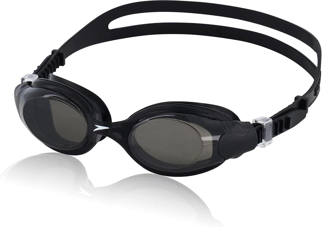 Speedo Unisex Adult Swim Goggles Hydrosity (Speedo Black/Smoke)