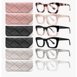 CCVOO Stylish Reading Glasses for Women, Eyeglasses, Blue Light Readers for Women, Computer Eye Glasses, Cheaters