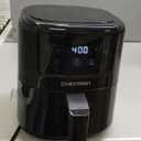 CHEFMAN 2 Qt Mini Air Fryer  Digital Space-Saving Compact Air Fryer with Nonstick and Dishwasher Safe Basket, Quick & Easy Meals in Minutes, Features Digital Timer and Shake Reminder  Black