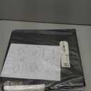 StorageWorks Black Storage Cubes, 11-inch Leather Bins with Handle, Cube Organizer Baskets for Shelves and Closet, Collapsible Storage Bins, 4-Pack