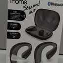 iHome Bluetooth XT-30 True Wireless Black Earbuds w/Rechargeable Carrying Case