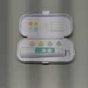 Frida Baby Electric Nail Buffer | Safe + Easy Baby Nail File, Baby Nail Clippers + Nail Trimmer Kit for Newborn, Toddler, Children's Fingernails/Toenails, 4 Buffer Pads, LED Light, Storage Case, White