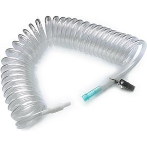 12 ft(3.6m) Retractable Oxygen Tubing with Clip, Auto-Retract Design Prevents Tangling