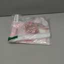 222PCS Pink Bow Party Favors Pink Bow Slap Bracelets Badges Keychains Stickers Temporary Tattoos Goodie Bags for Birthday Party Decorations Bridal Shower Bow Party Supplies for Girls Kids