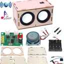 DIY Bluetooth Speaker Box Kit Electronic Sound Amplifier - Build Your Own Portable Wood Case Bluetooth Speaker Sound - Science Experiment and STEM Learning for Kids, Teens and Adults