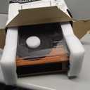 Vintage Record Player with Built-in Stereo Speakers Turntable Vinyl's Records LP Phonograph Belt Drive 3 Speed 3 Size Support Wireless Input RCA Output Auto Stop Retro Wooden Walnut Red