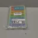 Sukuos Large Weekly Pill Organizer 7 Day (4 Times a Day), Moisture-Resistant Daily Pill Box Medicine Cases for Vitamin/Fish Oil/Supplements - Rainbow Colors