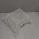 Hammont Rectangle Clear Acrylic Storage Box with Fitted Lid  7.87.83.8 Durable Organizer Bin for Bathroom, Makeup, Jewelry, Crafts & Pantry  1 Pack