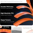 TORRAS for iPhone 17 Pro Case, Beyond Military-Grade Protection, Camera Control Button, DIY Buttons, Translucent Matte Slim Thin Shockproof Hard Back Anti-Scratch case for iPhone 17 Pro, Cosmic Orange