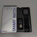 Fitness Tracker Watch with Heart Rate Monitor, Activity Tracker with Pedometer, Sleep Monitor, Calories & Step Counter, IP68 Waterproof Smart Watches for Women Men Fitness Watch for Sports (Black)