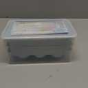 WIBIMEN Large Ice Cube Molds, Big Round Whiskey Ice Cube Trays for Freezer, Easy to Fill & Release, Whiskey Bourbon Cocktail(1.9In*6 Balls- Blue/2 Pack)