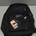 JanSport Laptop Backpack - Computer Bag with 2 Compartments, Ergonomic Shoulder Straps, 15 Laptop Sleeve, Haul Handle - Black (One Size)