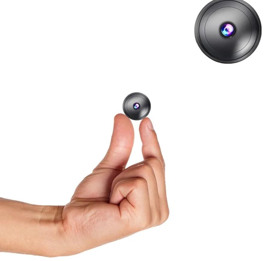 Only 0.9 inch! Hidden Camera with Audio/Video. Mini Small Camera. Spy Hidden Cameras for Home Indoor Use. Spy Cam with Night Vision and Motion Detection Baby Monitor Small Mini Wireless Outdoor H9