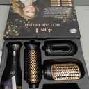 Nycoba Hair Dryer Brush Set, Multifunctional Hot Air Brush for Salon Blowouts, Negative Ion Technology & Quick Drying, Shiny and Less Frizz, Rose Gold