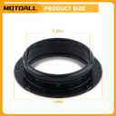 MOTOALL 5184772AB Camshaft Position Sensor Seal O Ring 2PCS Fit for Jeep Dodge Ram Chrysler