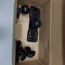 2.25" Ball Large Aluminum Alloy Fish Finder Mount with D Size Rectangular Plate & Round Base, 8.44" Medium Arm Marine Electronic Mount Compatible with Garmin, Lowrance, Humminbird and More